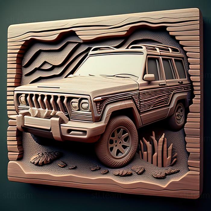 3D model Jeep Cherokee KL (STL)